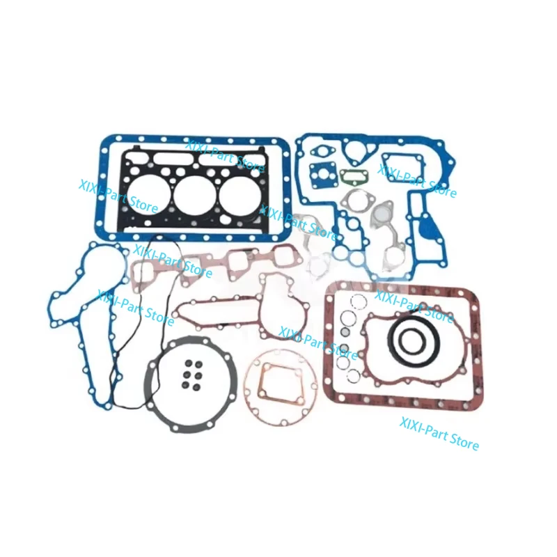 

D1803 Full Gasket Kit Set For Kubota Engine Piston Cylinder Head Gasket Overhaul Rebuild Kit Piston Ring 87*2+2+4