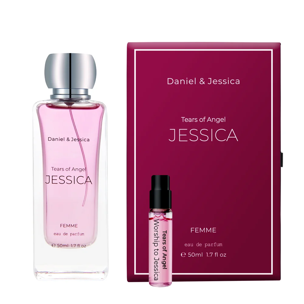 Daniel & Jésica popular pheromone eau de parfum men women perfume 50ml anniversary gift for husband wife graduation birthday the 100-day 1st anniversary gift is a rich scent