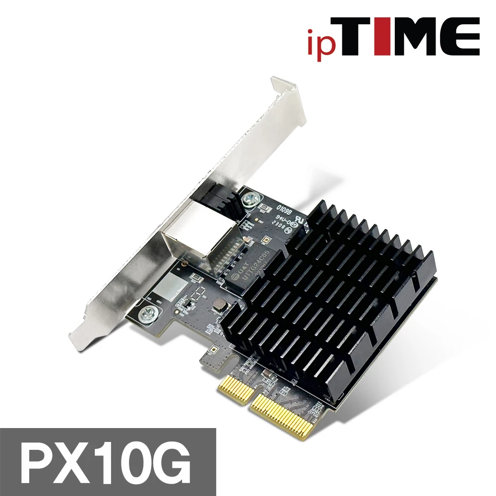 EFM ipTIME PX10G PCI-Express to 100Mbps/1G/2.5G/5G/10Gbps LAN Adapter