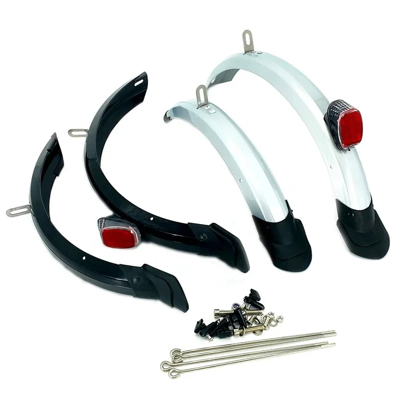 AliExpress 14-16 Inch Folding Bike Front Rear Fender With Rear Safety Reflector For Dahon Fnhon Bicycle V Brake Disc Brake Bike