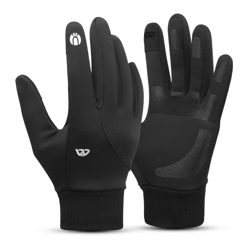 AliExpress West Biking WEST BIKING Winter Men Thermal Gloves  Cycling Windproof Full FingerGloves Touch Screen Fleece MTB