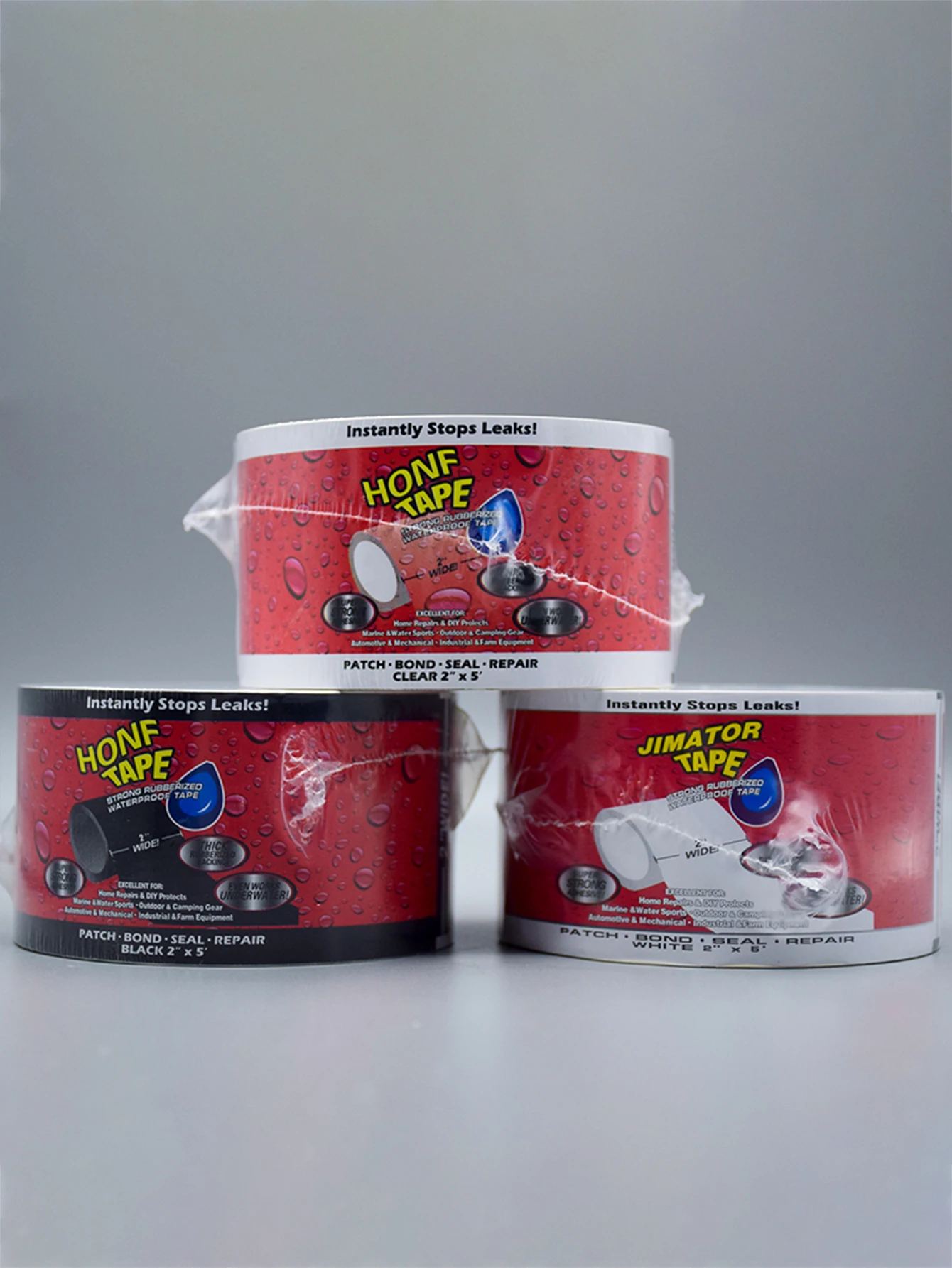 نوعية جيدة شريط مقاوم للماء دلو الأنابيب مظلة إصلاح حجم مخصص تسرب لاصق قوي الساخن بيع #3