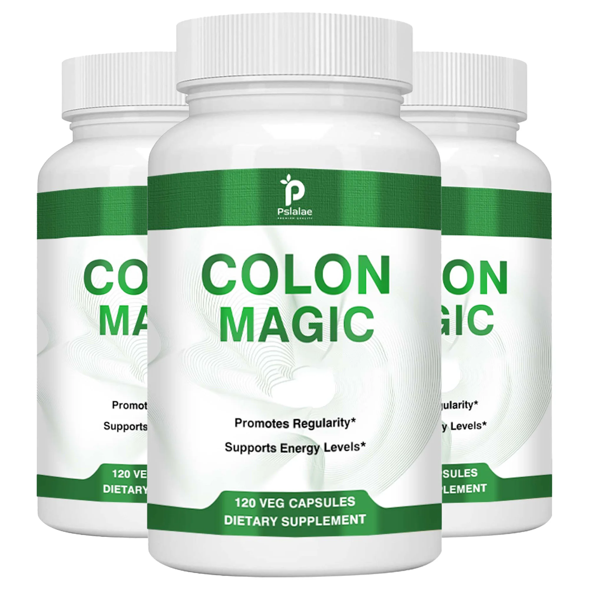 Colon Detox and Cleanse - With Psyllium Husk To Relieve Bloating and Constipation - 120 Capsules