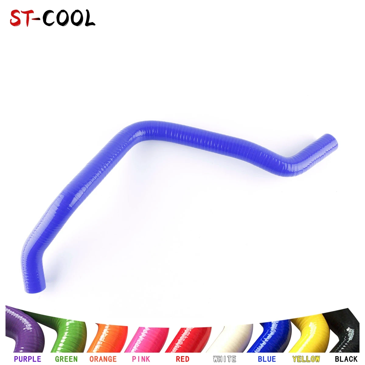 FOR FORD MUSTANG GT / SVT V8 AT 1997-2004 1998 1999 2000 2001 2002 2003 Radiator Silicone Hoses Kit Tubes Piping 2Pcs 10 Colors