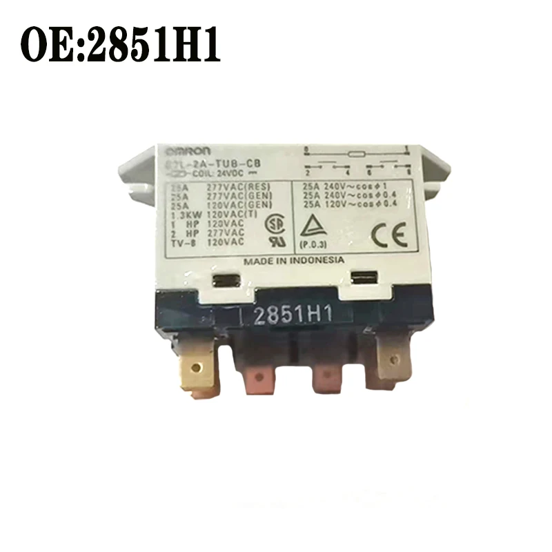 New high quality Applicable to electric grease gun relay, 2851H1, 24V controller G7L-2A-TUB-CB made in China 908833