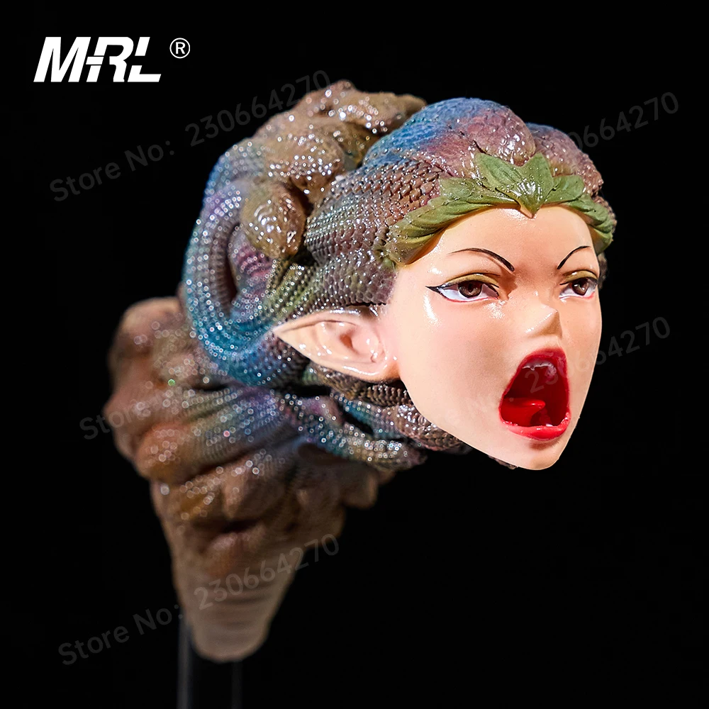 MRL【Аниме-серия】Силиконовая секс-кукла Медуза-гиперреалистичная голова змеи, человеческое лицо, двухканальный дизайн, игрушка для мастурбации для взрослых
