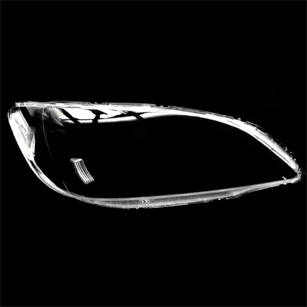 For Honda Civic 2003 2004 2005 Headlamp Lens Cover Headlight Lamp Shell Transparent Glass Light Shade Replace Original Lampshade