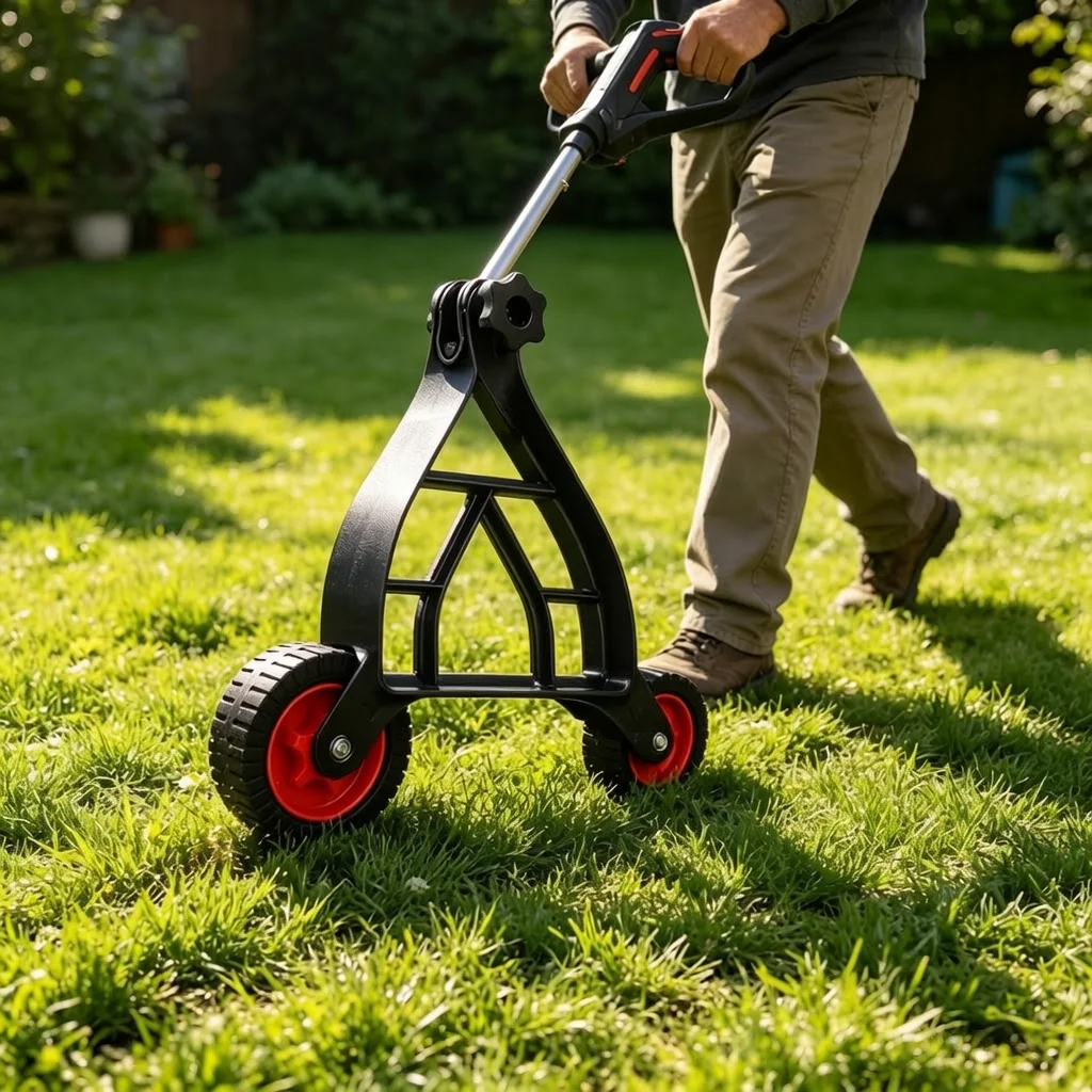 高さ調整可能な草刈り機、ローリングサポート付き、省力型ストリ - Gardening Tools Grass Cutter のレビューと価格