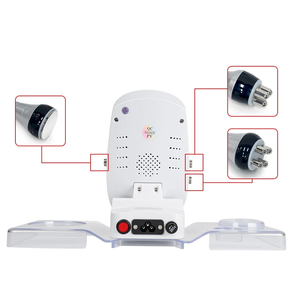 3 في 1 أداة 40K التجويف بالموجات فوق الصوتية آلة تخسيس الجسم متعدد القطبية راديو المضادة للتجاعيد تجديد الجلد رفع تشديد #3