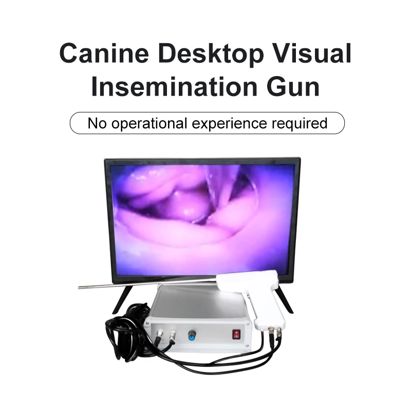 

Dog Table Video Endoscope TCI Bulldog Sperm Camera AI Gun Digital Corgi Artificial Insemination Pet Transcervical insemenation