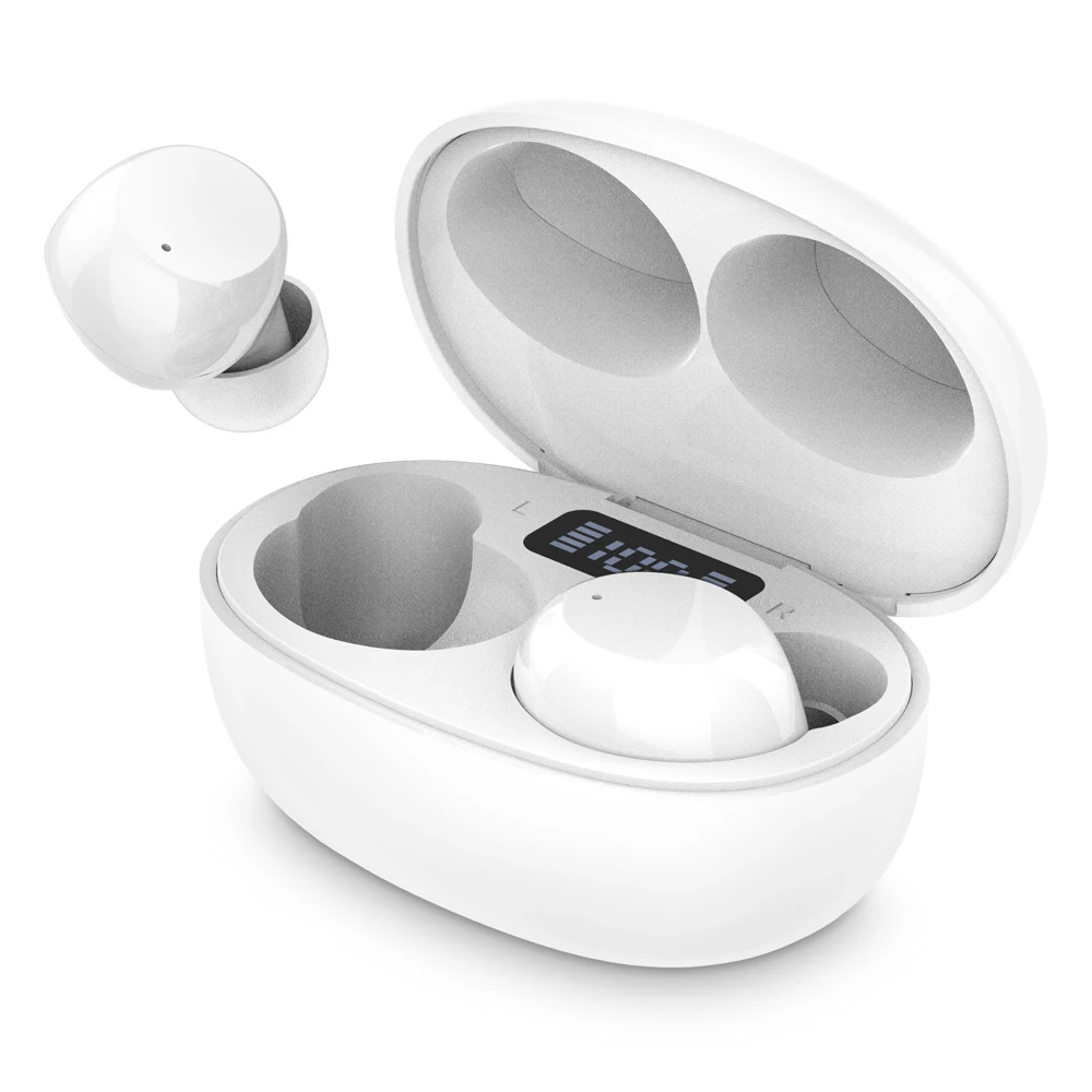 سماعات أذن لاسلكية Iriver Bluetooth 5.3، مقاومة للماء، مؤشر بطارية LED، Ib-Tws05