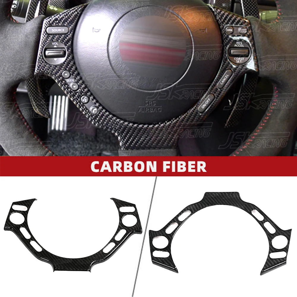 Dry Carbon Fiber Steering Wheel Switch Plate For Nissan Gtr R35 2008-2016