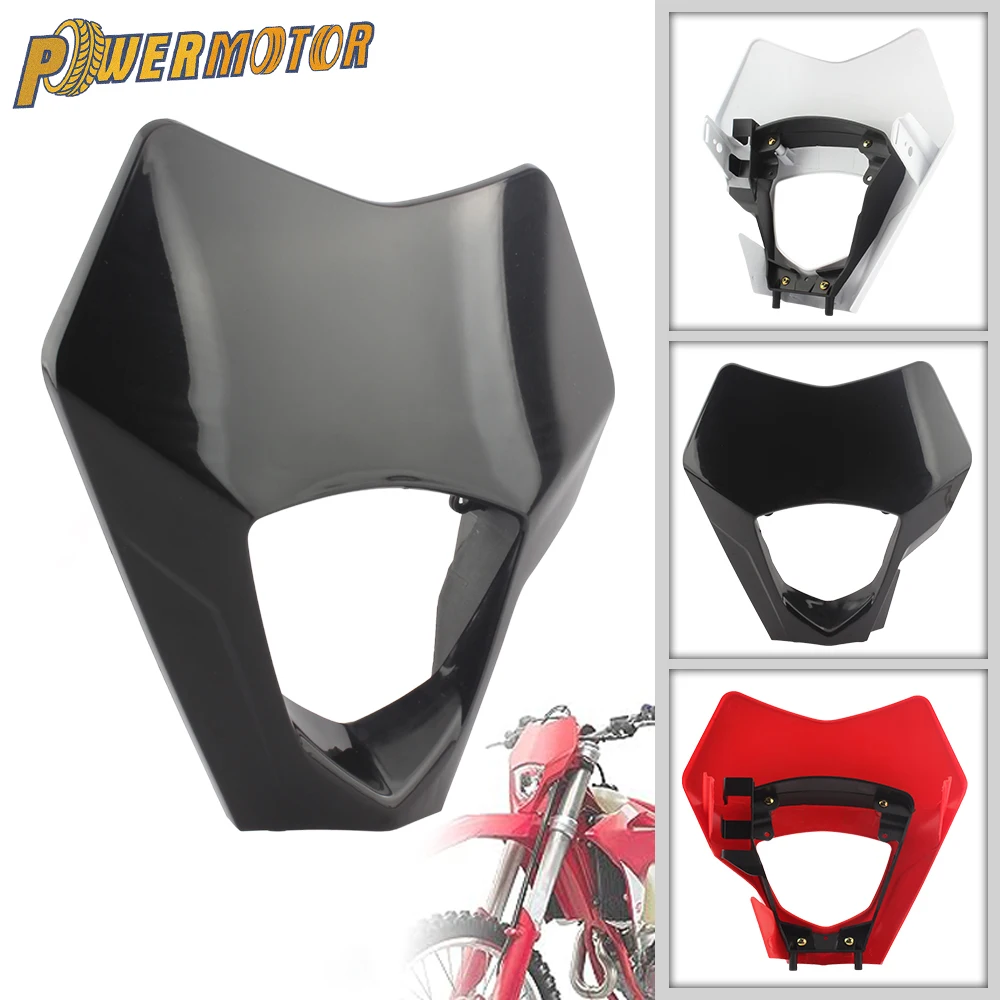 Для газового газа EC 300, маска для фар мотоцикла 250 250F 350F EX 450F MC 2021-2023, фары для мотокросса, пластиковый защитный чехол
