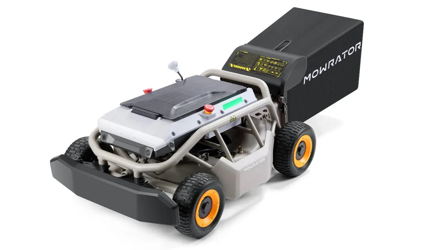 

Quality sale on Remote Control Lawn Mower S1 4WD 56V12Ah, Multi-Functions RC Lawn Mower with 1.5-4.3 Inch Cutting Height 21 Inch Cutting Width. @Sales