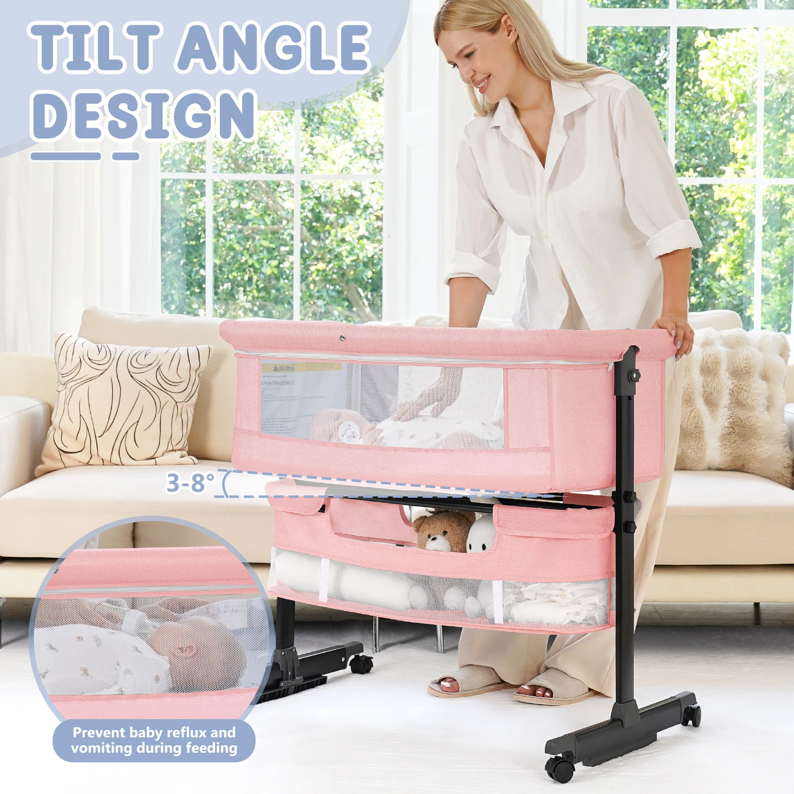 Thumbnail 4 - #3 Latest Bassinets & Cradles Offers