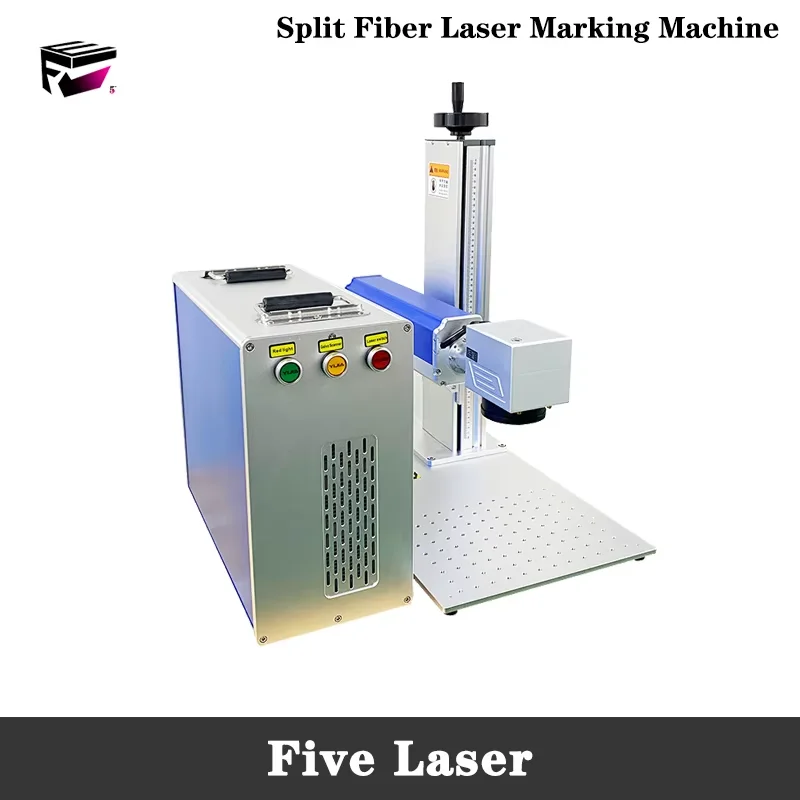 20 Вт 30 Вт 50 Вт 60 Вт 70 Вт 100 Вт max jpt raycus Разделенная волоконная лазерная маркировочная машина Новый стиль Волоконная лазерная маркировочная гравировальная машина