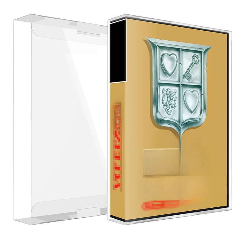 10 sztuk/partia PET plastikowy wkład pudełko z grą Protector Case rękaw dla NES Nintendo Entertainment System CIB Game — zdjęcie produktu 7