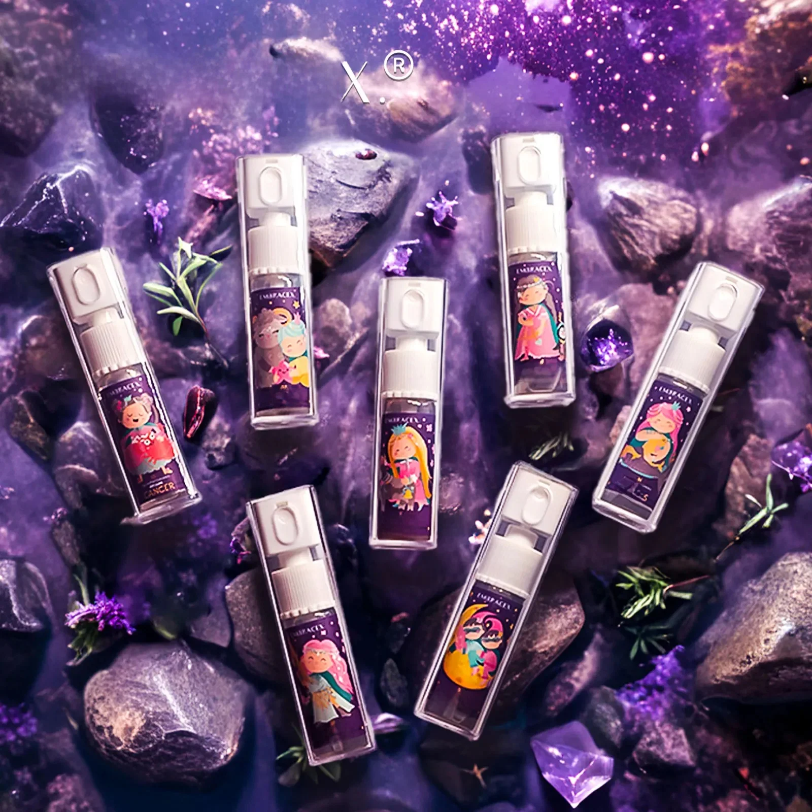 Zodiaque 12 Constellation Parfum Spray huiles essentielles corps Spray Parfum Parfum pour femmes Parfum cadeaux