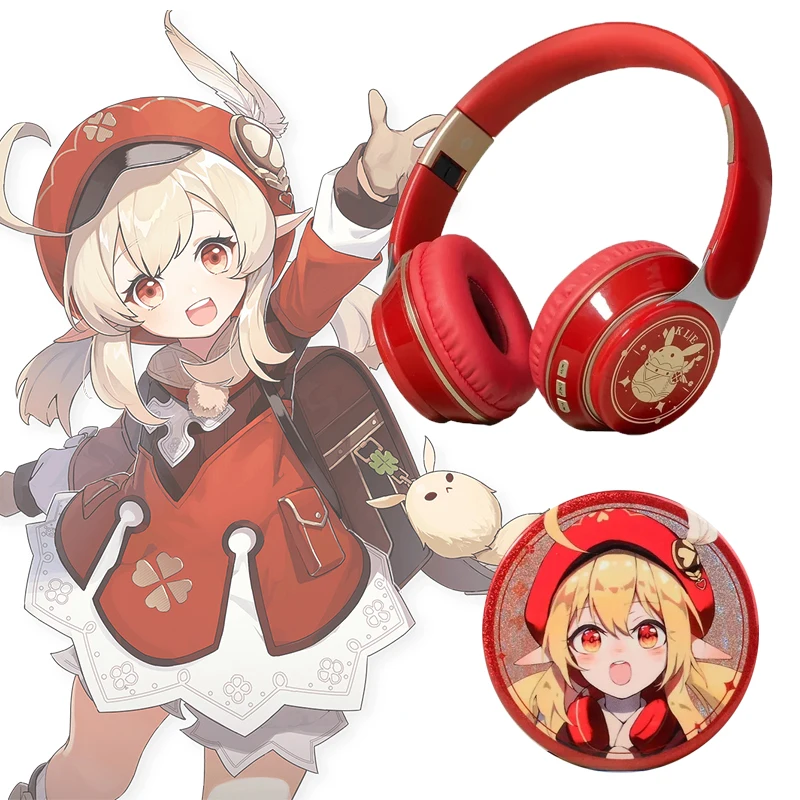 原神 韓国限定 ヘッドセット 原神インパクトテーマヘッドフォン Audifonos Klee Xiao Beelzebul