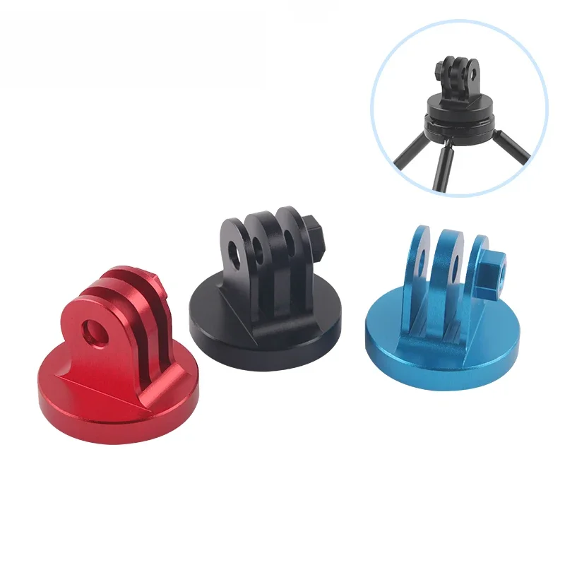 Do Gopro Adapter statywu ze stopu aluminium 1/4" Uchwyt konwertera CNC Do Go Pro Hero 13 12 Akcesoria Insta360 DJI OSMO Action 4 — zdjęcie 2