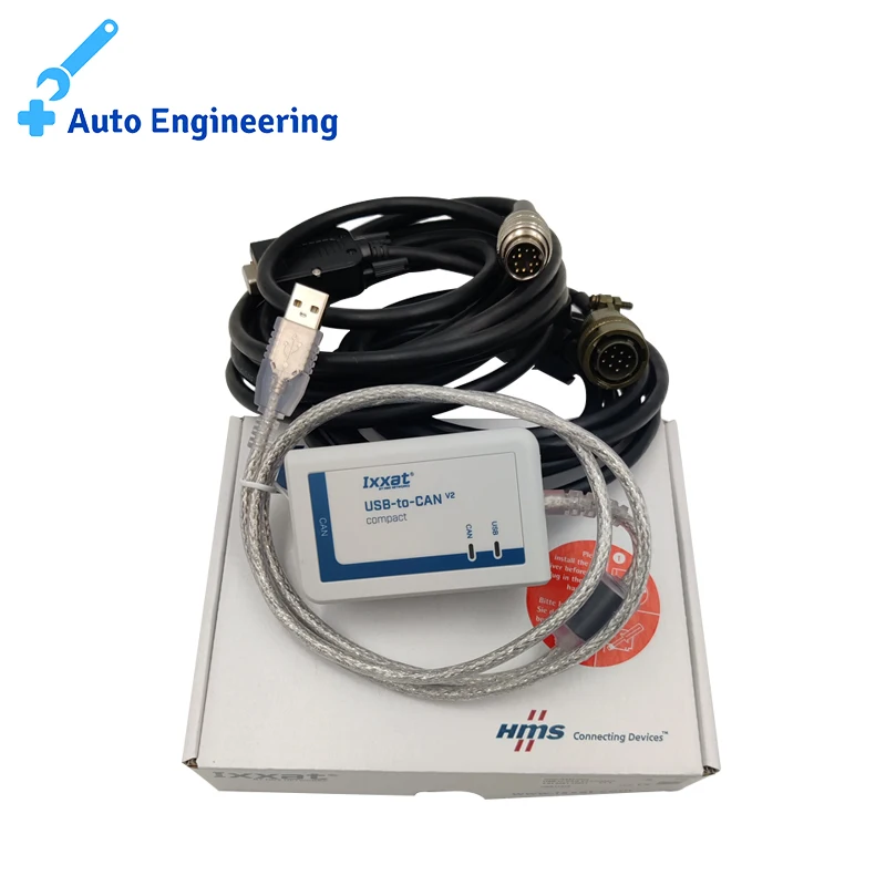 MTU DiaSys Diagnostic 2.72software USB to CAN with MDEC ADEC Cable COMPACT IXXAT Diesel engine Truck Diagnostic tool