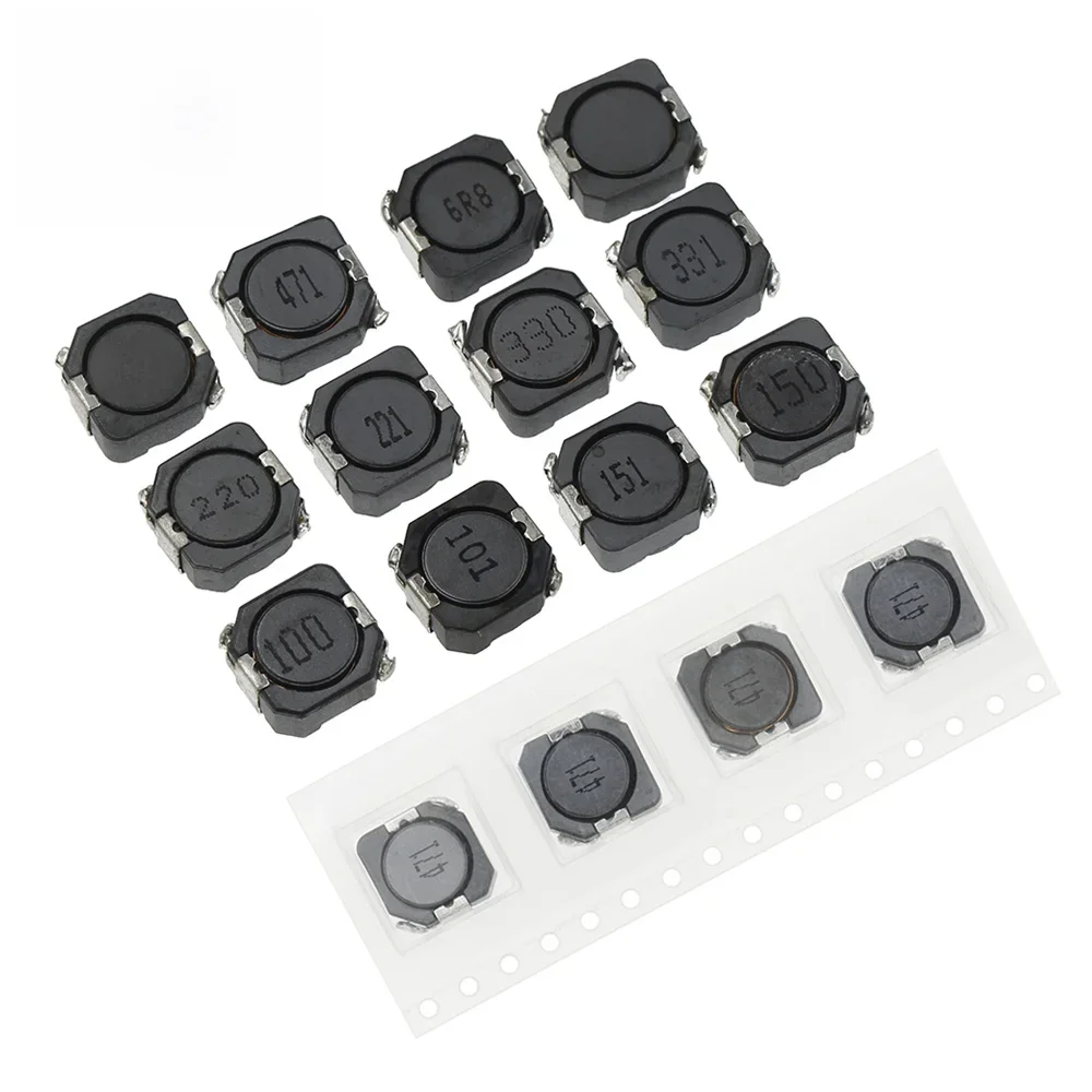 10PCS CDRH104R Osłona cewki indukcyjnej 2.2/4.7/6.8/10/15/22/47/68UH SMD Indukcyjność CD104 100/150/220/330/470UH 10*10*4 — zdjęcie 2