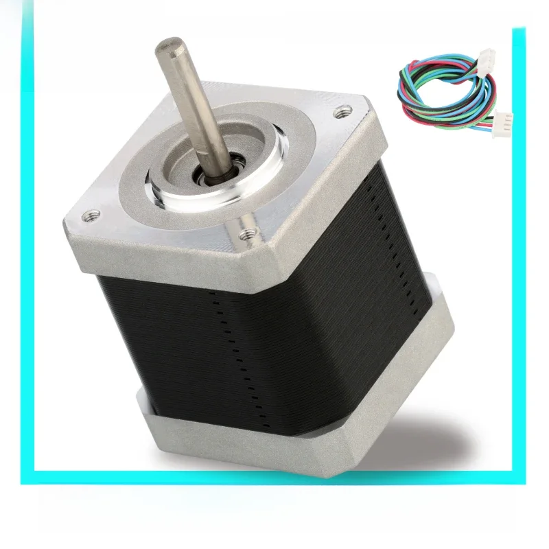 Łagodne księżyce wysokotemperaturowe 48MM Nema 17 silnik krokowy 4-Lead do drukarek 3D części Voron 2.4 Blv Mgn Cube Ender 3 Prusa i3 — zdjęcie produktu 7