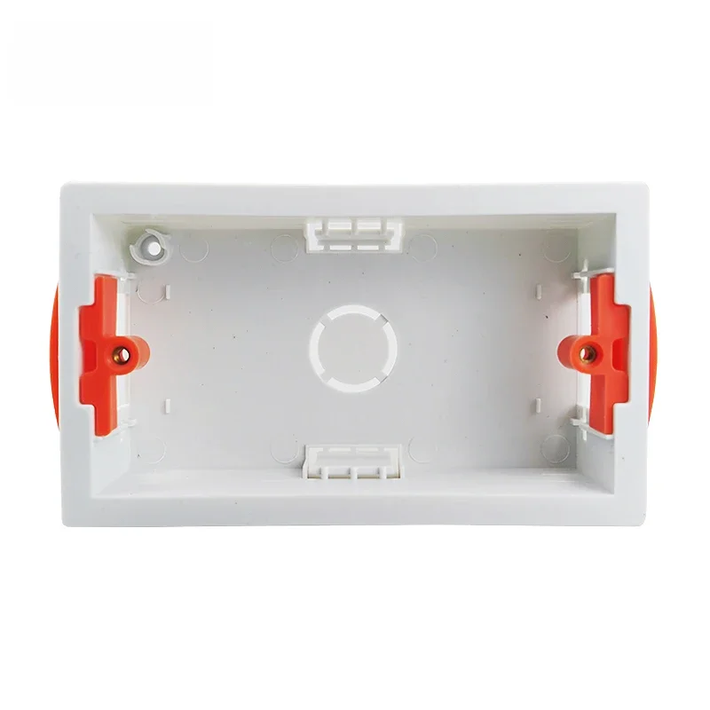 146 Typ UK Standard 35 mm Głębokość sucha podszewka do płyt gipsowo-kartonowych / płyt gipsowo-kartonowych / płyt gipsowo-kartonowych Gniazdo przełącznika ściennego Pudełko suche — zdjęcie 2
