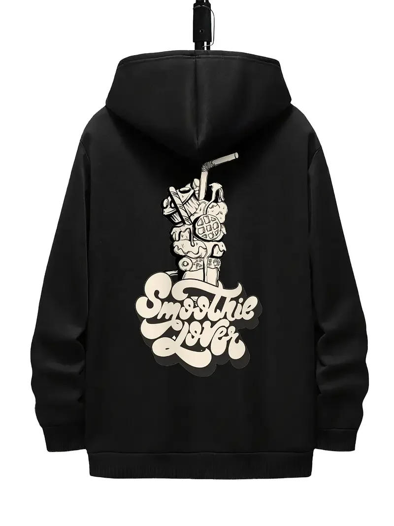 New men's high quality hooded sweatshirts, creative printed men's street sweatshirts, y2k clothing