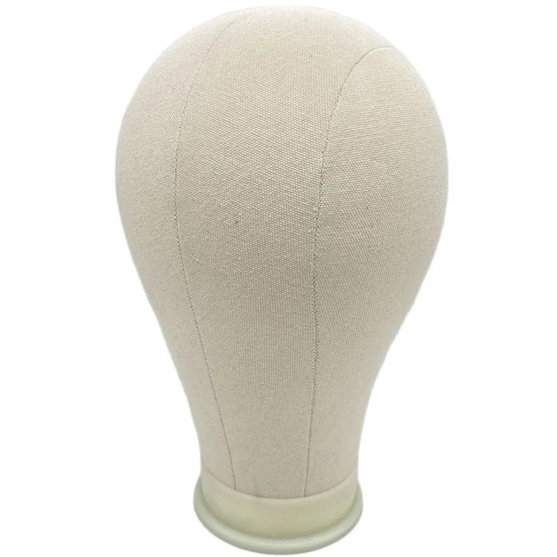 Canvas Blok Hoofd Kit Training Mannequin pruik Hoofd Display Styling Mannequin Oefenpop Hoofd Pruik Stand pruik hoofd Stand - afbeelding 2