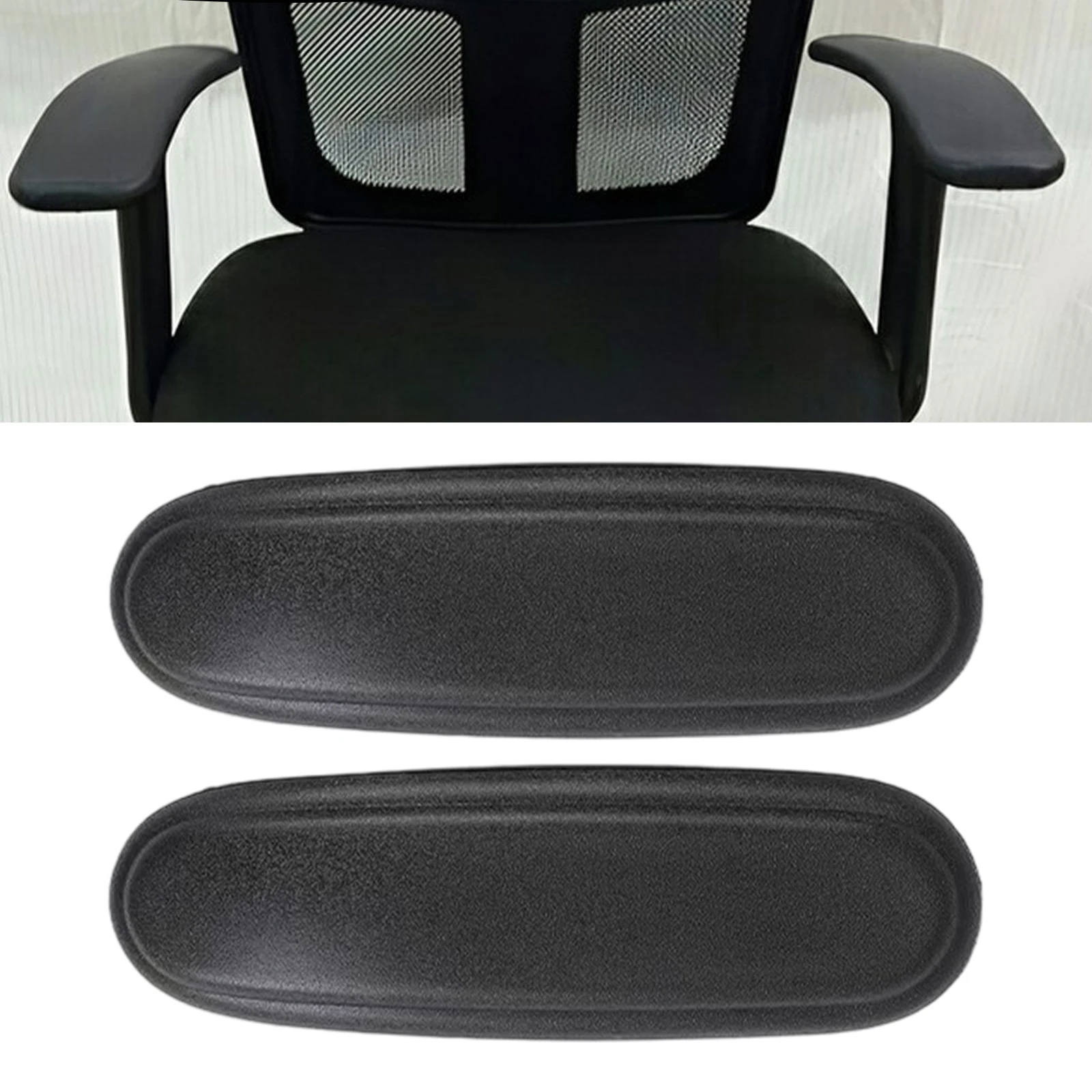 2 قطعة كرسي مكتب مسند الذراع منصات مع تصاعد ثقوب كرسي ألعاب مساند للذراعين كرسي دوار اكسسوارات الكمبيوتر كرسي مكتب مساند للذراعين