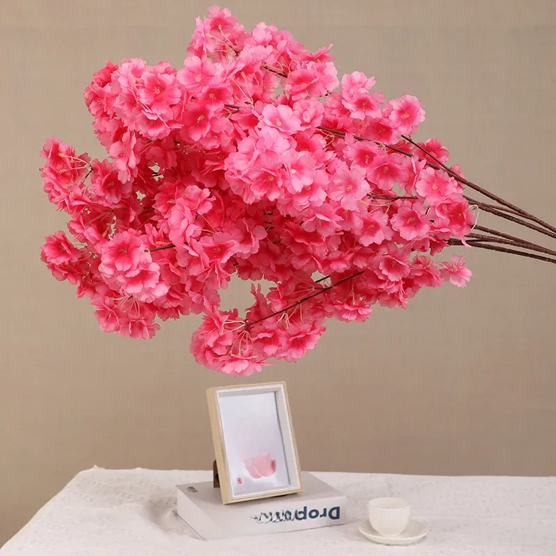 Kunstmatige gecodeerde kersenbloesem tak huwelijksboog decoratie binnen instelling bloem - afbeelding 2