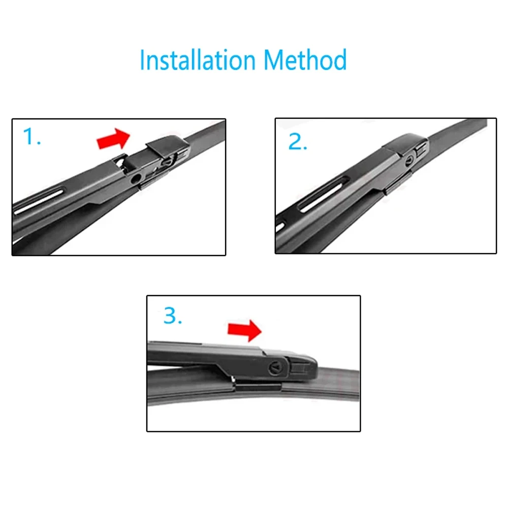 for Audi A4 Accessories A4 Avant B6 8E 8H 2001~2005 Car Front Windscreen Wiper Auto Blades Wipers Blade Car Accessories U J Hook