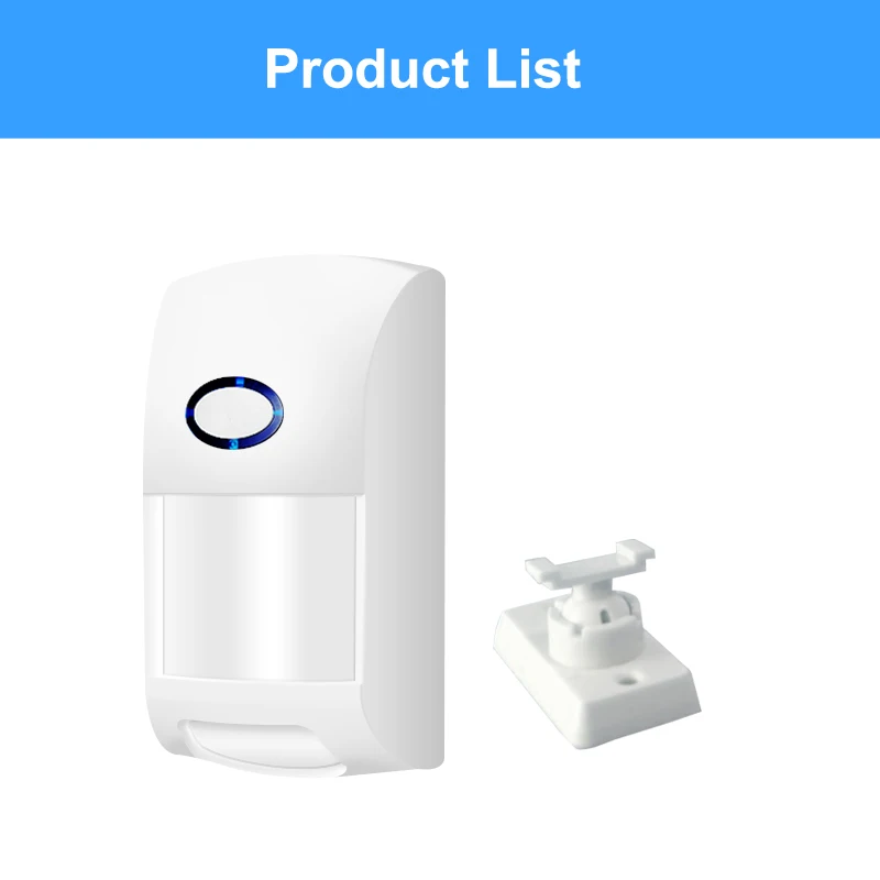 WiFi Home Burglar Alarm System Motion Detector PIR Sensor Alarm Pet Immune Tuya Smart Life APP Remote Control Timing Arm Disarm