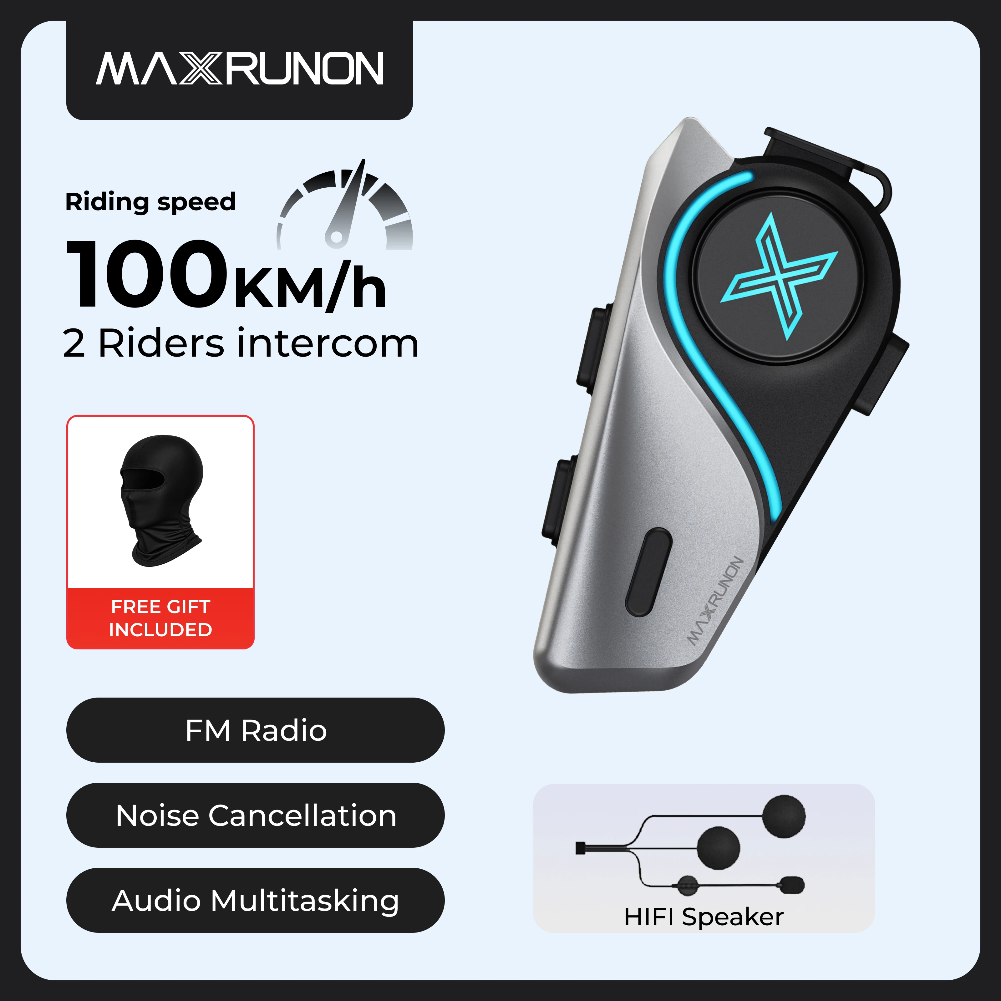maxrunon-d9-motorcycle-bluetooth-intercom-helmet-headset-accessory-set-40mm-high-fidelity-speakers-wired-mic-boom-mic