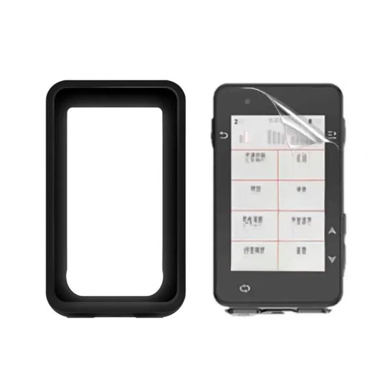 AliExpress Caysolle Silicone Soft Edge Shell Protective Case Screen Protector Film Cover For iGPSPORT iGS630S iGS630 Bike Computer Skin Accessories