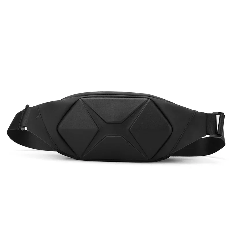 Fashion Waterproof Ride Waist Packs Solid Color Fanny Pack Unisex Belt Bags Casual Travel Storage Phone Chest Pack Crossbody Bag — zdjęcie 2