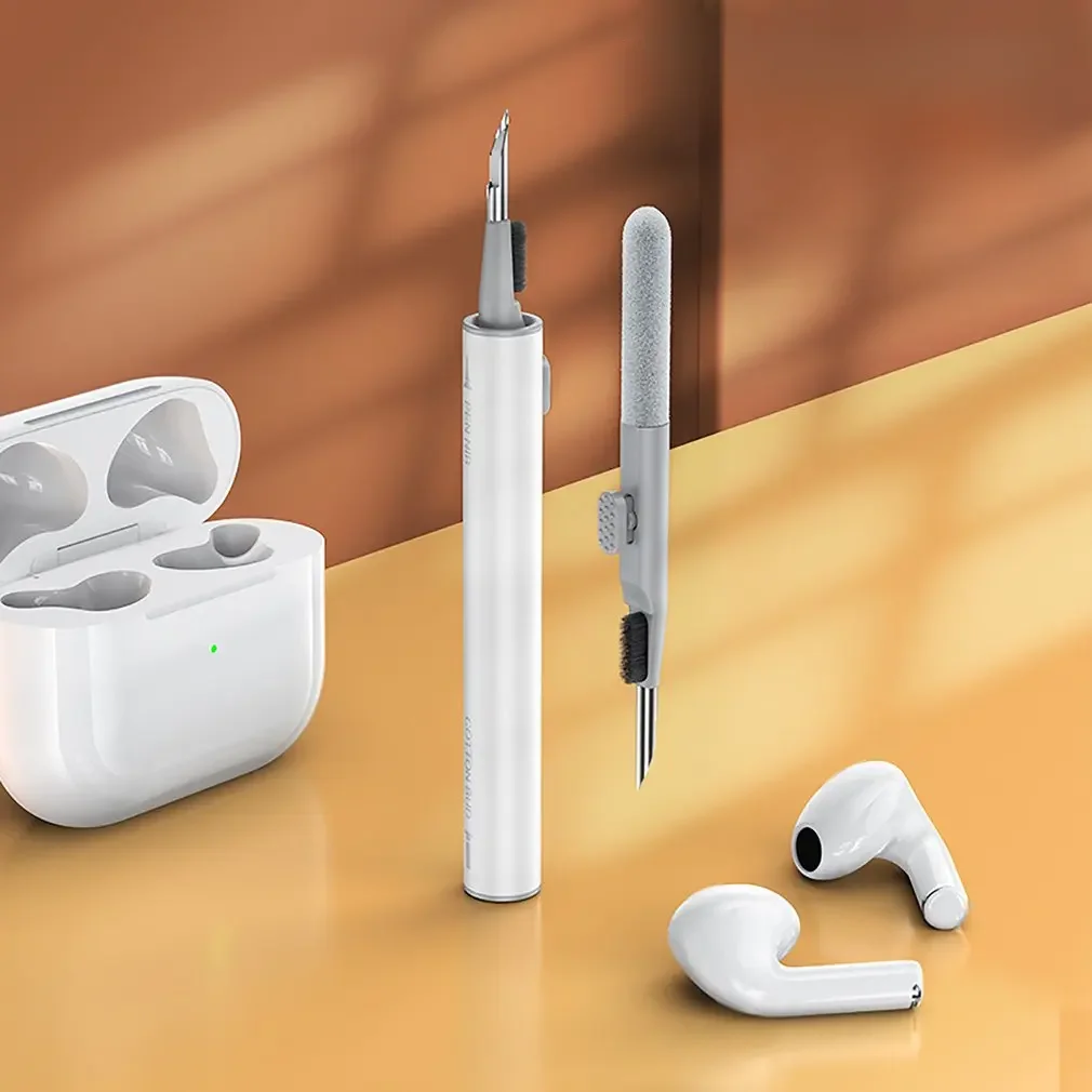 Zestaw do czyszczenia słuchawek dousznych 3 w 1 Pióro czyszczące Szczotka do słuchawek Narzędzia do czyszczenia etui na słuchawki dla Xiaomi dla Huawei Dropshipping — zdjęcie 2