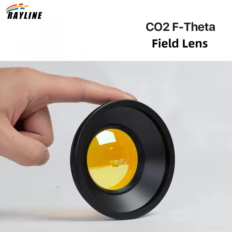 CO2 F-theta Scan Lens Field Lens 10.6um 10600nm 50x50 - 600x600 FL75-541mm for YAG Optical CO2 Laser Marking Machine Parts