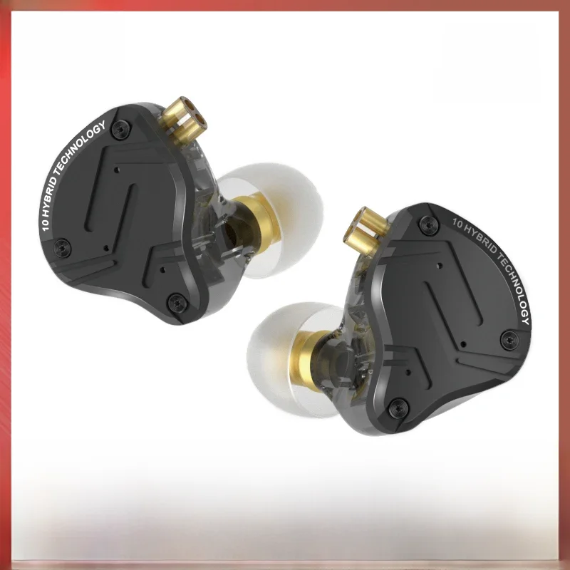 KZ ZS10 PRO X HIFI basse métal hybride dans l'oreille écouteur Sport suppression de bruit casque écouteurs KZ ZSN PRO AS16 PRO AS12 ZSX ZEX