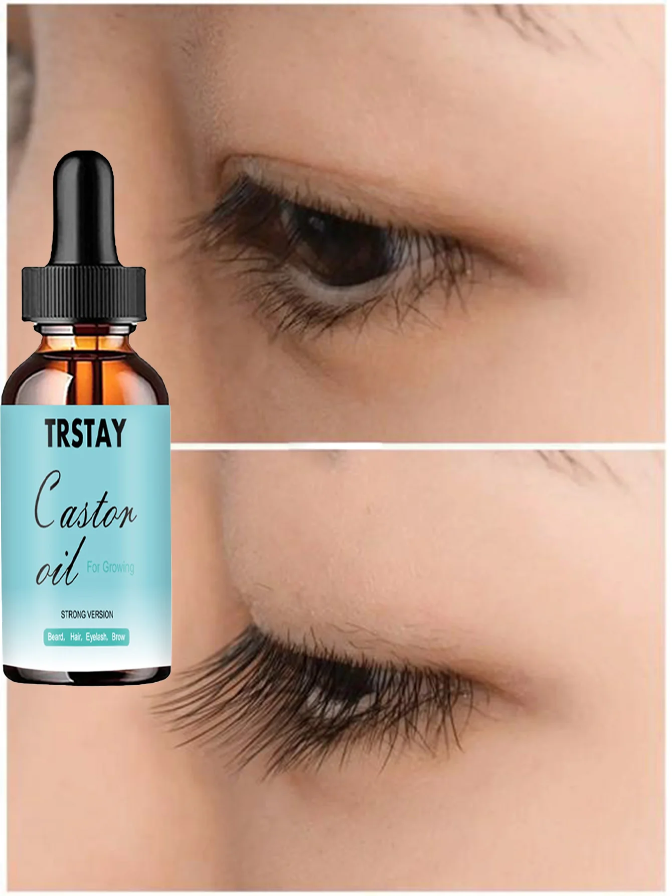 Vitamin E Eye Oil for Brightening and Smoothing All Skin Types Moisturizing Eye Care Treatment for Dark Circles and Fine Lines - Image 2