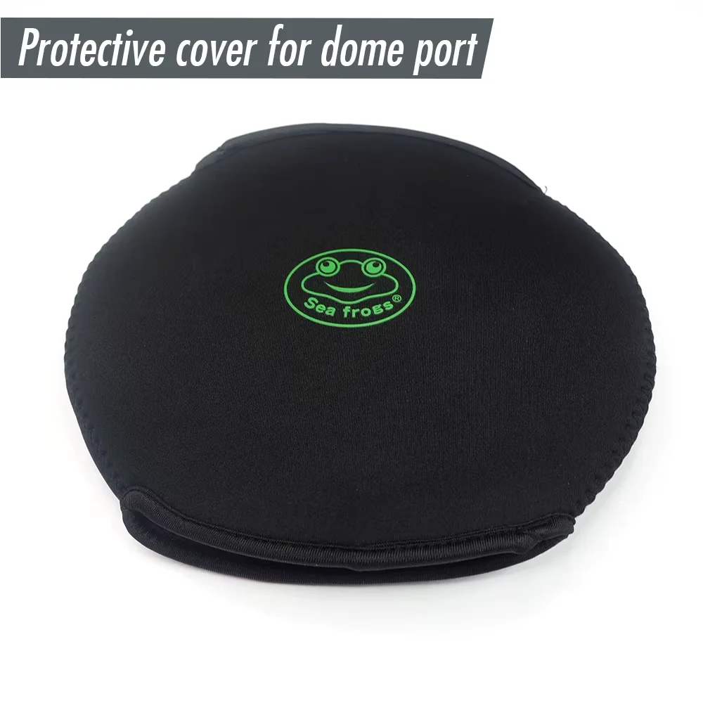 Protector de lentes de nailon Seafrogs Fisheye | Compatible con cúpulas de 6"/8" | Nylon de grado de buceo | Protección antiarañazos y impactos