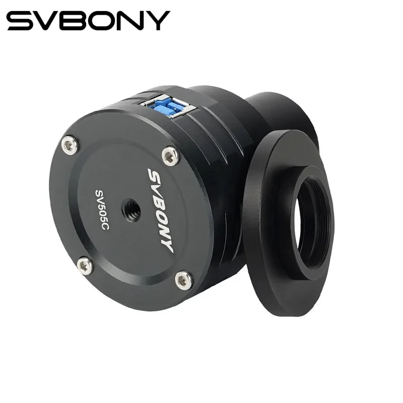 

SVBONY SV505C Color Astronomy Camera Planetary Lunar Solar Imaging/ Guiding USB3.0 IMX464 with Low Noise