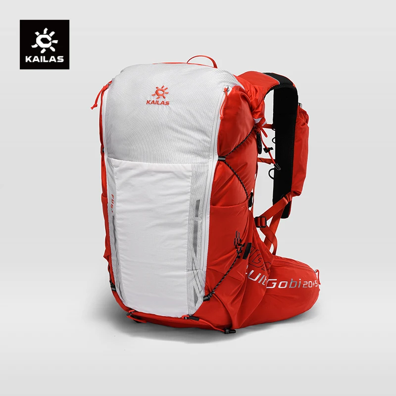 Mochila KAILAS Ultra Gobi III Trail Running con CORDURA 20 + 5L de gran capacidad para carreras de ultra larga distancia KA2464002