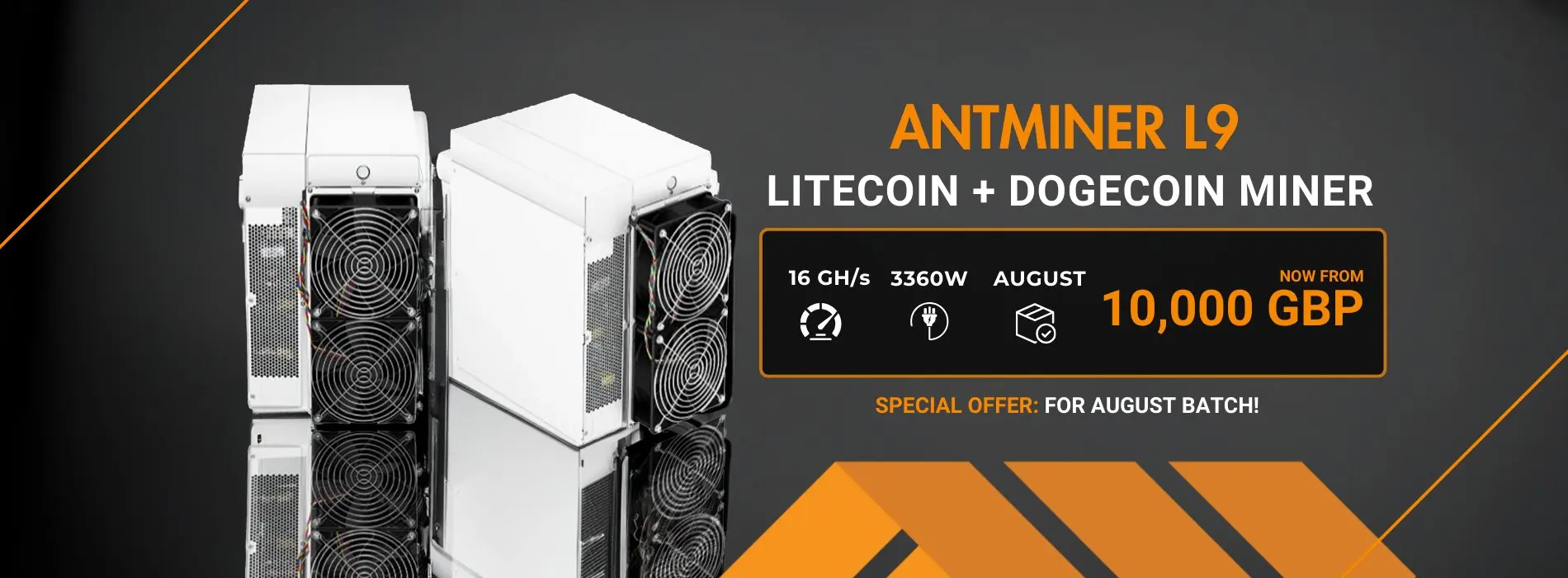 

промо-проекция New Miner Alert Представляем Bitmain Antminer L9!