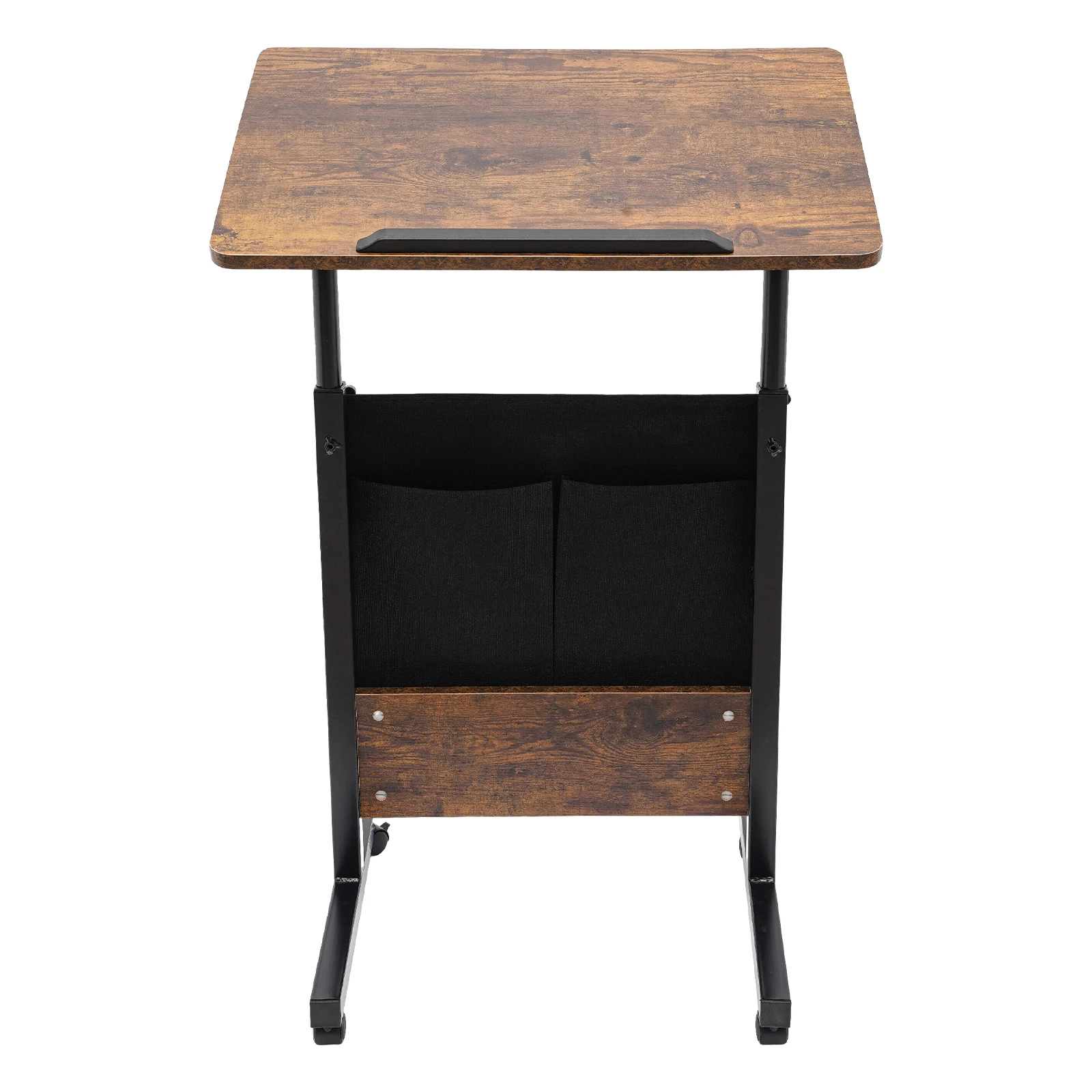 

Adjustable Height Standing Desk, Portable Laptop Desk, Rolling Computer Stand with Adjustable Height