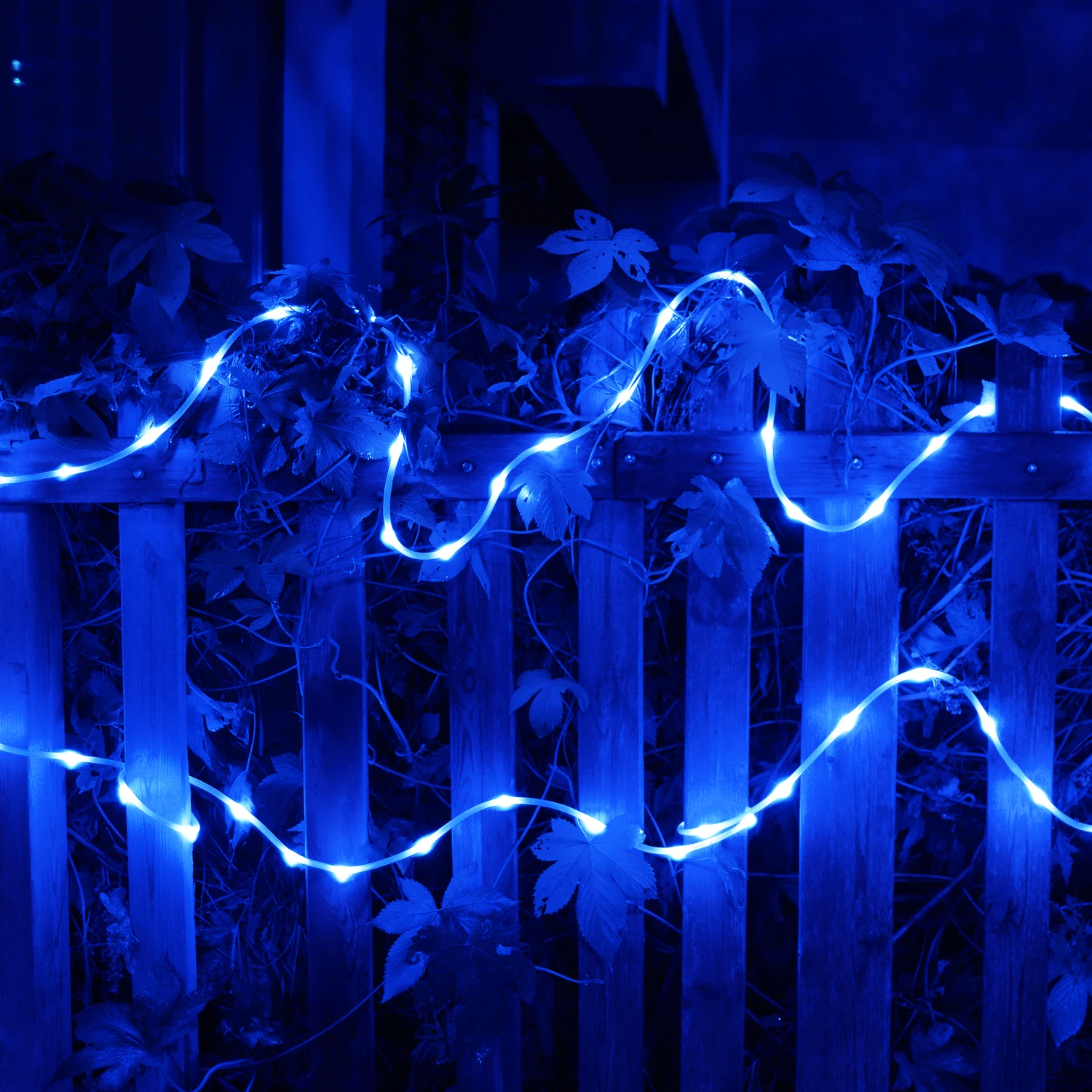LED Rope Lights, 33ft 100LEDs Fairy String Light, Weatherproof Fairy String Lighting, Christmas Party Indoor, Blue
