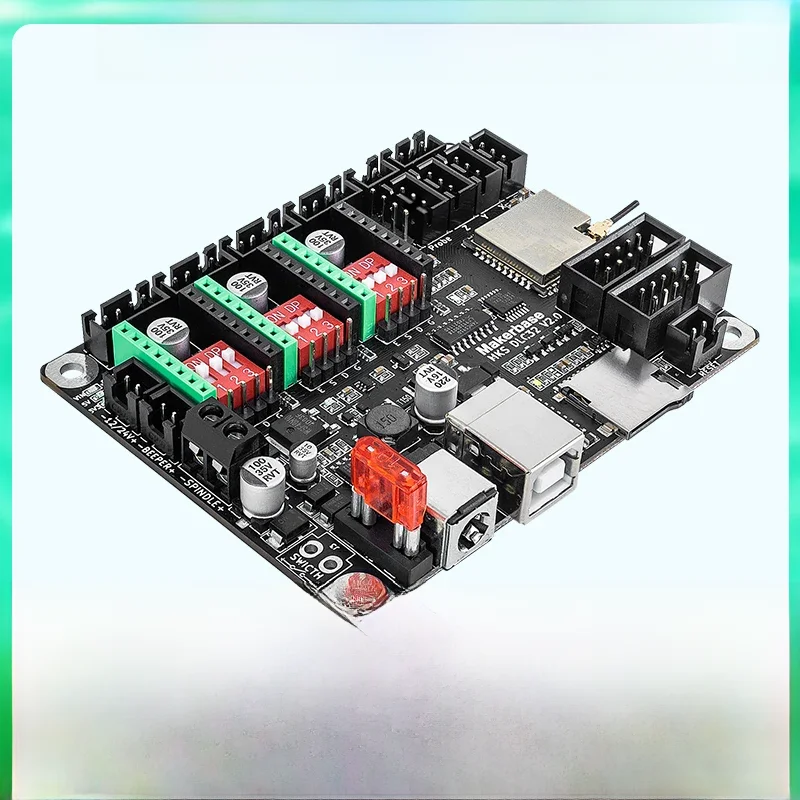 Makerbase MKS DLC32 kontroler Grbl działa z laserem i CNC z ESP32 WIFI i ekranem dotykowym TS35/24 do maszyny do grawerowania laserowego — zdjęcie produktu 7