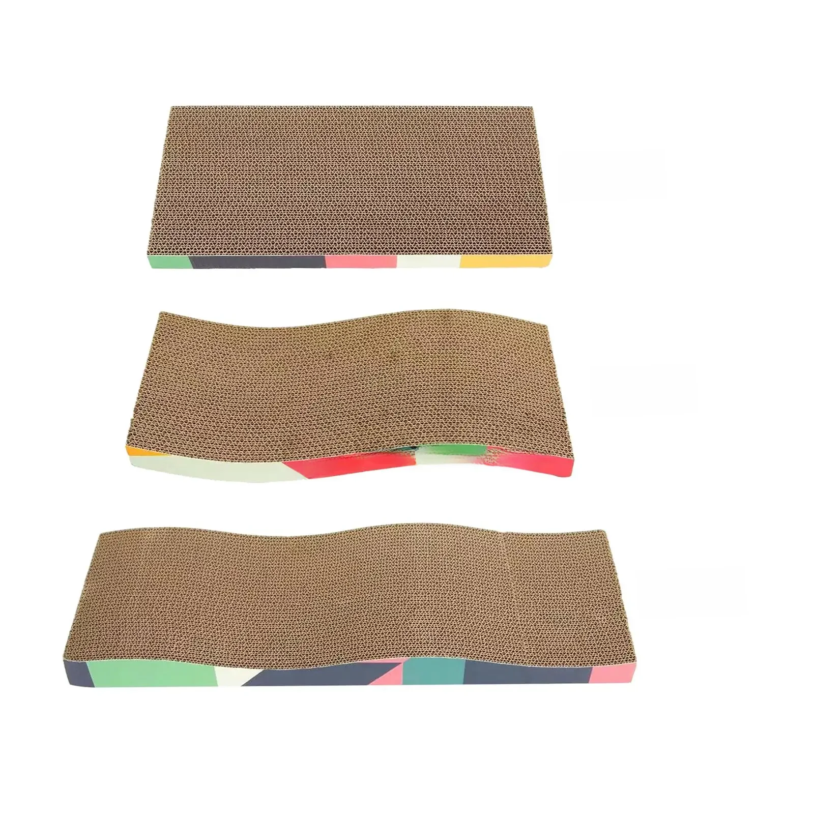 Papelão Ondulado Cat Scratchers, Proteção Durável Móveis, Pet Sofá Scratch Bed, Gatos Indoor,