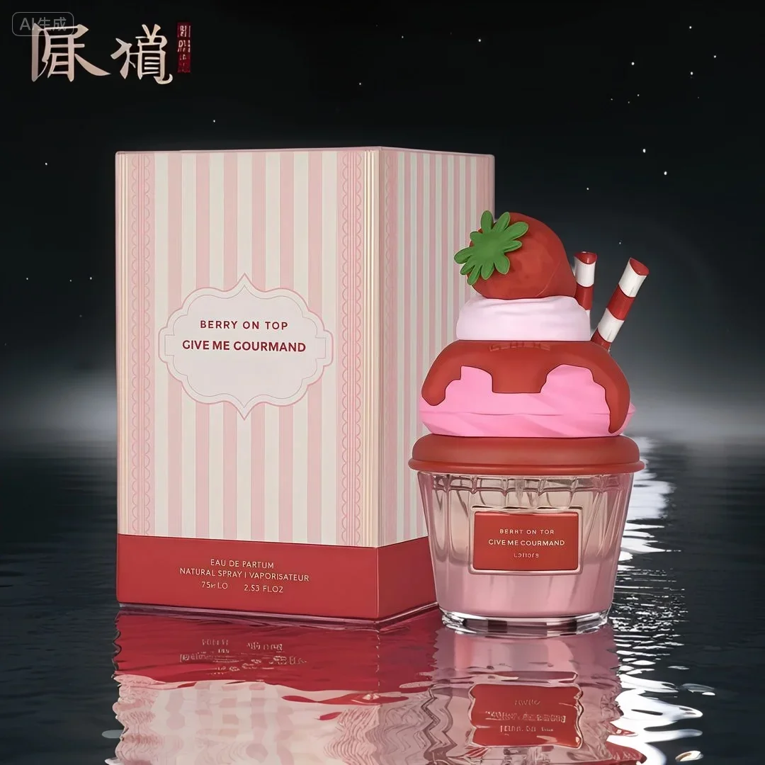 

Berry On Top Lattafa Perfumes para Mujeres 75ml With its long-lasting strawberry and musk scent it's an ideal gift choice